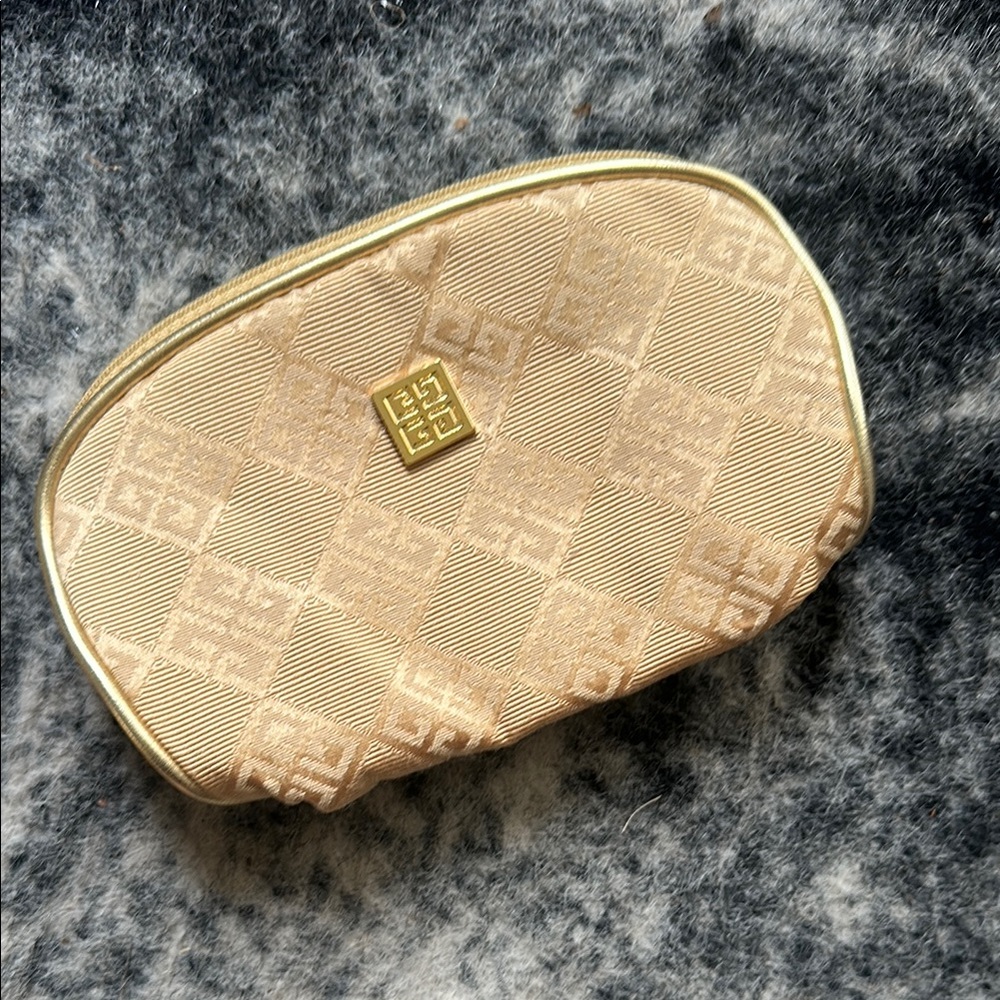 Vintage Givenchy Gold Designer Clutch